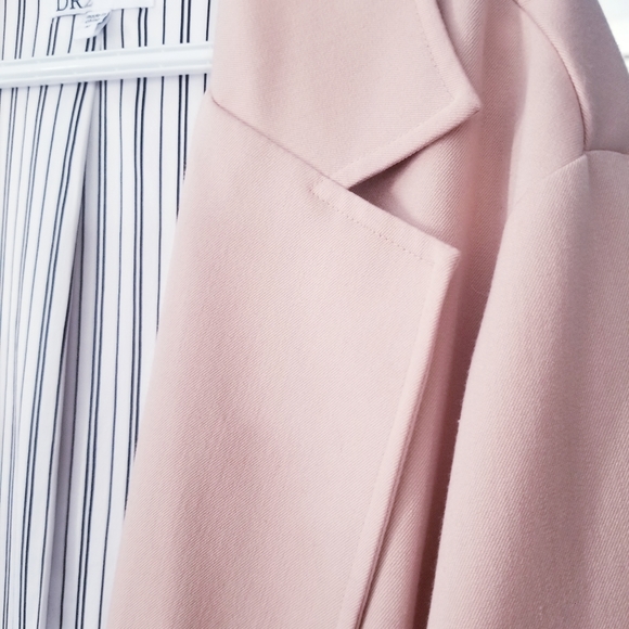 DR2 pink overcoat jacket trenchcoat - Picture 3 of 8